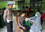 Polres Soppeng Berdonor Darah,Peringati HUT Persit ke-79