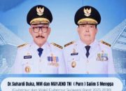SDK-JSM Resmi Jabat Gubernur dan Wakil Gubernur Sulbar 2025-2030