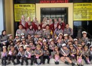 Satlantas Polres Soppeng Laksanakan Kegiatan POLSANAK di Kelompok Bermain Sumpang Bila