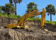 Polres jeneponto melakukan penertiban lokasi tambang ilegal, amankan sejumlah barang bukti