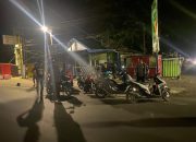 Polsek Lilirilau Bubarkan Balap Liar, Amankan 10 Sepeda Motor