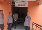 Kapolsek Duampanua Pimpin Langsung Pengamanan di Dua Gereja Toraja Mamasa