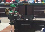 MYH Oknum TNI AD Hadir Dalam Sidang Lanjutan Sisik Trenggiling