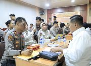 Biro SDM Polda Sulsel Menerima Tim Audit Kinerja di Aula Bagpsikologi
