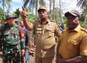 Kodim 1710/Mimika Gelar Upacara Pembukaan TMMD Reguler ke-124 di Kampung Pigapu