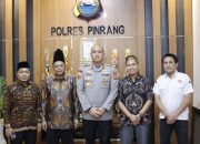 Kapolres Pinrang Menerima Audiensi Pengurus Cabang JQH-NU Sulsel