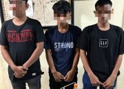 Tiga Pemuda Tertangkap di Jalan Wecudai Kota Palopo Saat Menggunakan Sabu