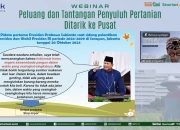 Siap-siap! Penyuluh Pertanian Akan Ditarik ke Pusat