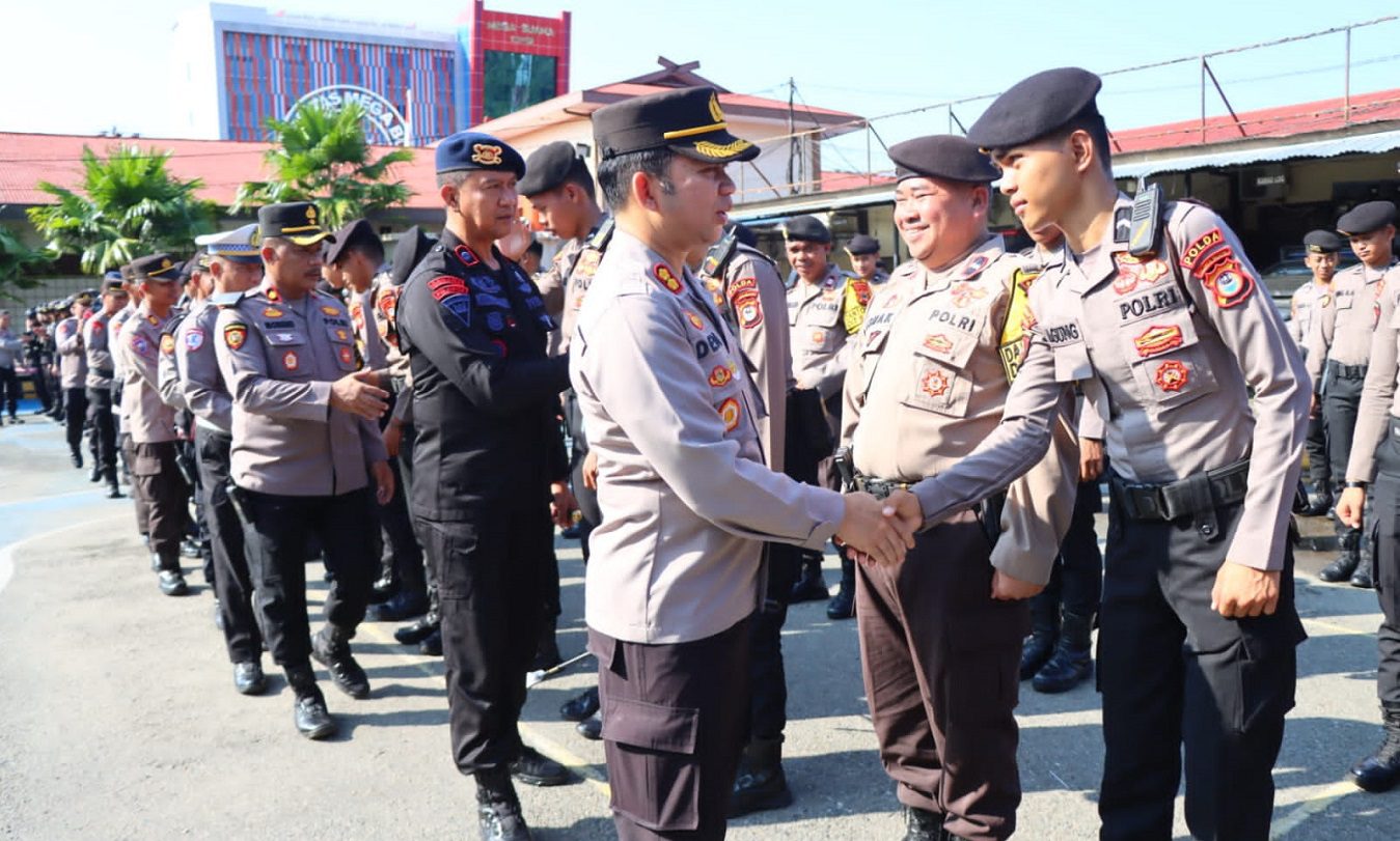 Lepas Satu Pleton Personel BKO, Ini Pesan Penting Kapolres Palopo