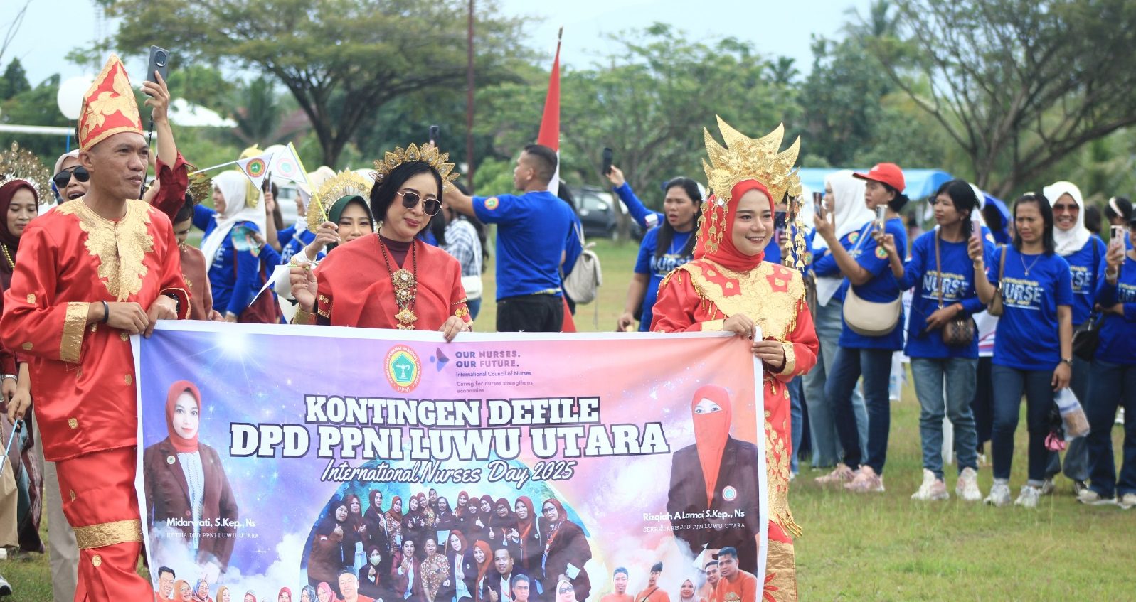 Peringatan Hari Perawat Internasional Di Masamba Berlangsung Meriah, DPW PPNI Sulsel Apresiasi Perawat Luwu Utara