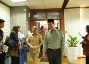 Fokus pada Irigasi, Alsintan, dan Kakao Gubernur Sulbar Perjuangkan Pembangunan Pertanian diKementan