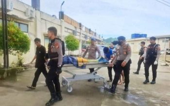 Pelaku Pembunuhan IRT di Saletto Meninggal Dunia