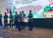 Pelantikan PW GP Ansor Sulbar,Dapat Dukungan dan Bantuan Ternak dari Pemprov