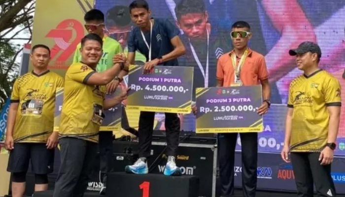5 Runner Satjar Brigif 3 Kostrad Dominasi Bhayangkara Run 2025 di Palopo dan Luwu