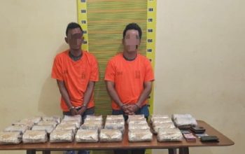Terlibat Jaringan Malaysia, Dua Nelayan Ditangkap Polisi Bawa 30 Kg Sabu