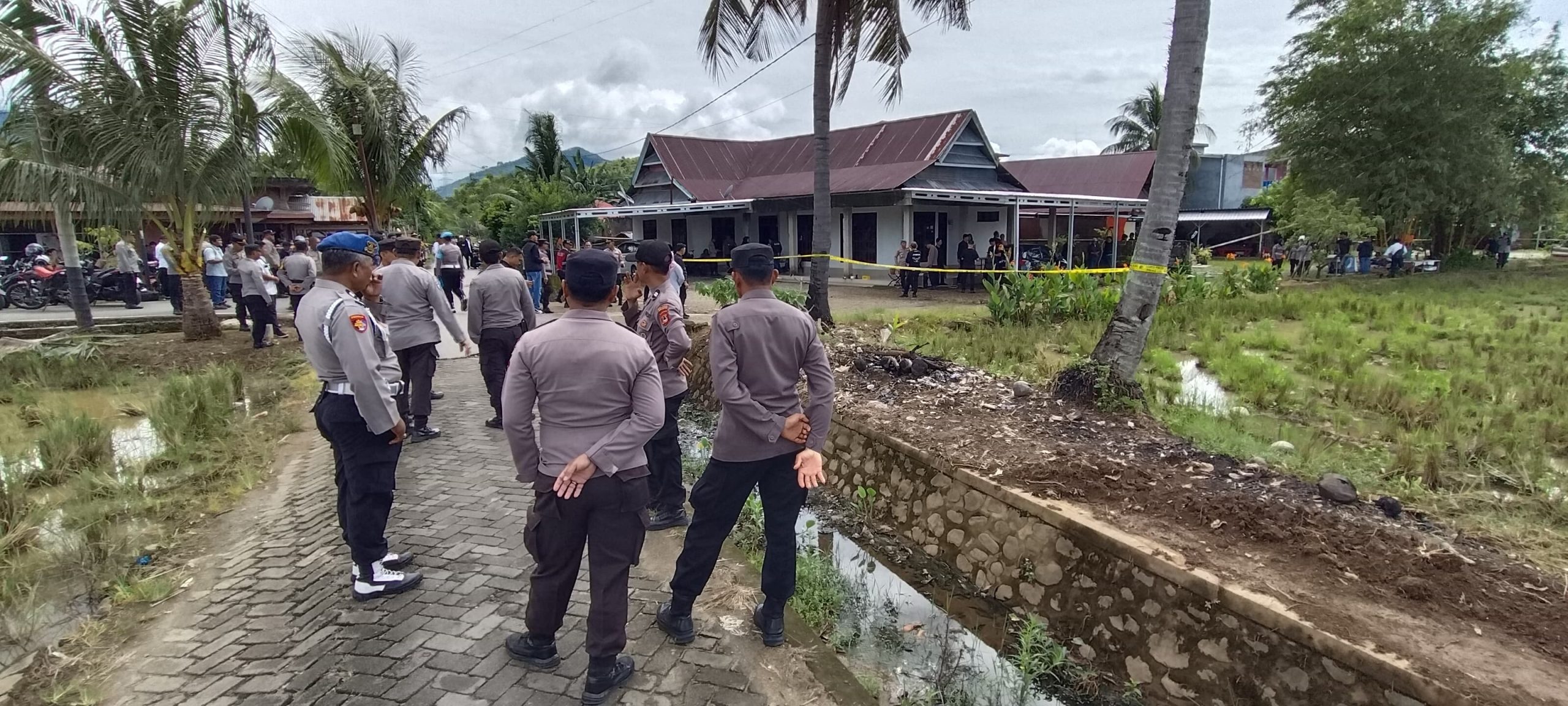 120 Polisi Amankan Rekontruksi Kasus Pembunuhan Feni Ere Di Palopo