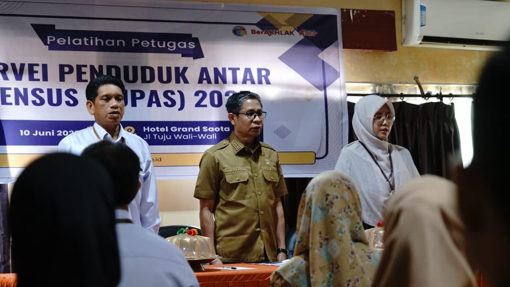 Wabup Soppeng: SUPAS 2025 Penting Bagi Pemerintah Untuk Merumuskan Kebijakan Pembangunan Daerah