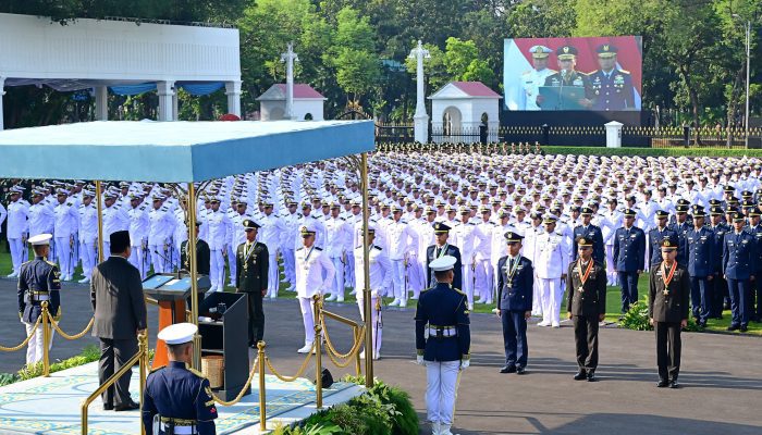 Lantik 2.000 Perwira Remaja TNI-Polri, Pesan Presiden Prabowo Menggetarkan Jiwa