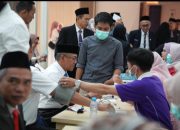 Sejumlah Pejabat Pemprov Sulbar Jalani Tes Kesehatan Persiapan Retret di Makorem 142 Tatag