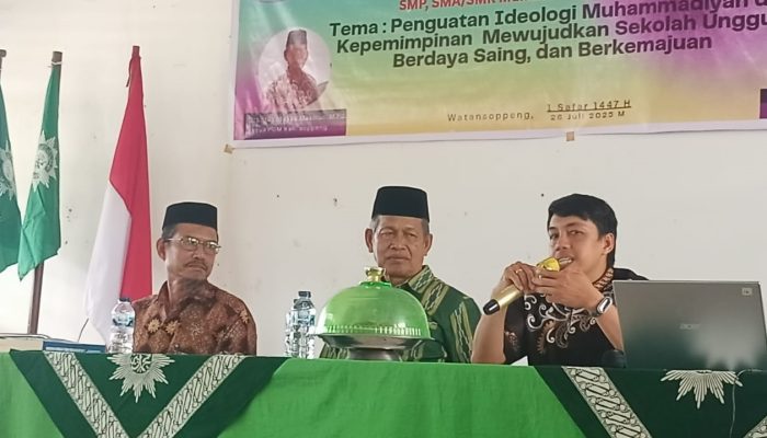 Sebanyak 78 Guru Di Soppeng, Ikuti Diklatsus Penguatan Idiologi Muhammadiyah