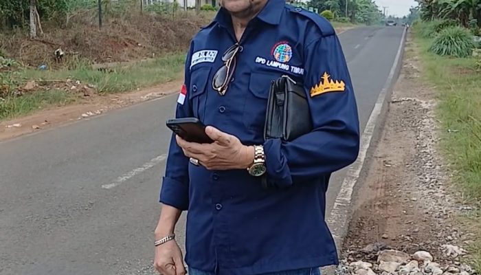 Rehab Pemeliharaan jalan Tanjung Kari Negeri Tua Terkesan Asal Jadi