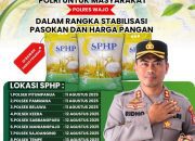 Polres Wajo Hadirkan Pasar Murah Polri untuk Ringankan Beban Ekonomi Masyarakat