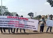 GERAM Lampung Timur Demo tuntut Calon sekda bukan impor dari luar kabupaten