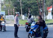 Nekat Bawa Motor ke Sekolah Tanpa Helm, Pelajar Ini Dapat Tindakan Dari Satlantas