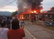 Tiga Rumah Habis Dilahap Sijago Merah di Kec.Tabulahan,Kerugian Capai Ratusan Juta Rupiah