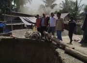 Kepala Dinas PUPR Sulbar Kunjungi Pembangunan Jembatan di Bambalamotu