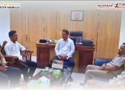 Perkuat Sinergi Kantah Mamuju Kunker ke Kemenag untuk Kepastian Hukum Tanah Wakaf