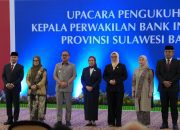 Pengukuhan Kepala BI Sulbar, Gubernur  Harap Perbanyak Alokasi Anggaran untuk Program Promotif