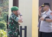 Kapolda Sulbar Sambut Pangdam XXIII Palaka Wira di Mapolda, Perkuat Sinergitas Jaga Kondusivitas Daerah