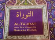 Kontroversi Kitab Taurat Bahasa Bugis, Publik Minta Distribusi Dihentikan