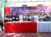 Polda Sulsel Musnahkan 44 Kg Sabu Hasil Ungkapan Polres Parepare