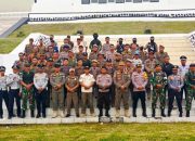 Patroli Gabungan TNI, Polri, Satpol PP dan Dishub Jaga Kamtibmas Kota Mamuju