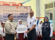 KAI Logistik Salurkan 1.600 Buku: Perkuat Literasi untuk Wujudkan Indonesia Emas 2045