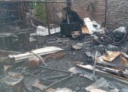 Rumah Pakter Tuak Ludes Terbakar,Sergio (9) Tewas Akibat Luka Bakar