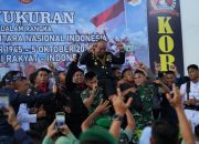 Kapolda Sulbar Hadiri dan Meriahkan HUT ke-80 TNI di Korem 142/Tatag