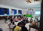 Pembekalan LDK SMPN 10 Palopo, ini harapan Bhabinkamtibmas Kelurahan Songka!!