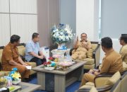 Plt Karo Pemkesra dampingi Gubernur Terima Audiensi Direktur Poltekkes Kemenkes Mamuju