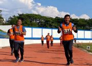 Polda Sulbar Gelar Tes Kesamaptaan Rutin, Personel Antusias Jaga Kebugaran Fisik