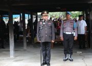 Wakapolres Pinrang Pimpin Upacara Persemayaman dan Pemberangkatan Jenazah Almarhum IPTU H. Rusdi, S.E