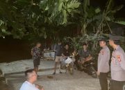 Patroli Biru Polsek Sajoanging, Langkah Nyata Polisi Wujudkan Malam yang Aman dan Nyaman