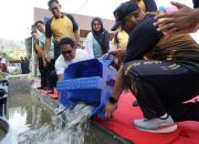 Kapolda Sulbar Tebar 5.000 Bibit Ikan Nila, Wujudkan Ketahanan Pangan Berkelanjutan di Bumi Manakarra