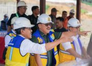 Gubernur Suhardi Duka Tinjau Proyek Bendungan Budong-budong, Target Rampung 2027