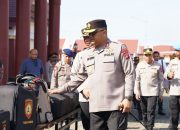 Kunjungan Kerja Kapolda Sulbar ke Polres Mateng: Evaluasi Mendalam dan Penguatan Kapasitas Operasional