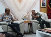 Kapolda Sulbar dan Danpuspomad Pererat Sinergitas Jaga Kamtibmas