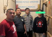 Oknum Polisi TW Berhasil di Amankan Propam Polresta Mamuju Usai Kabur 10 Hari
