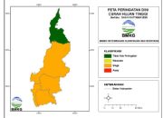 BPBD Sulbar Terima Laporan Peringatan Dini Cuaca dan Iklim Periode Dasarian III Oktober 2025 dari BMKG Wilayah IV Makassar